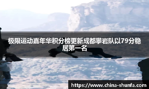 极限运动嘉年华积分榜更新成都攀岩队以79分稳居第一名